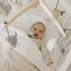 Bamboom Hangers voor Muziekmobiel - Blauw - 4 Stuks