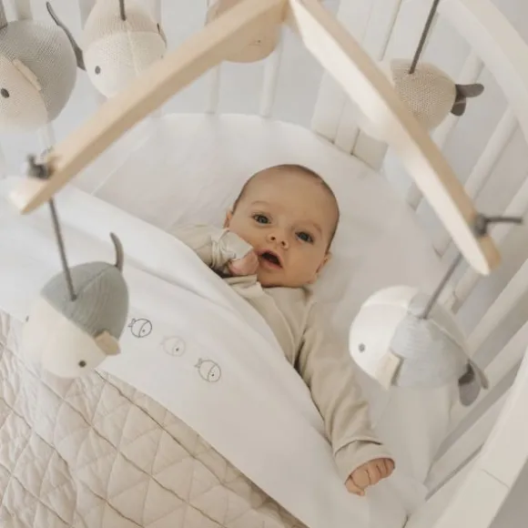 Bamboom Hangers voor Muziekmobiel - Blauw - 4 Stuks