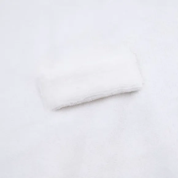 Bamboom Hooded Baby Wrap Blanket - 75x75 cm - Teddy - Sand