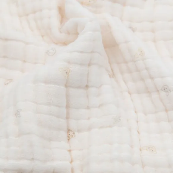 Bamboom Ledikantdeken Nuvola - Dubbelzijdig - Animal Friends