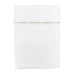 Bamboom Ledikantlaken Met Bies Wit