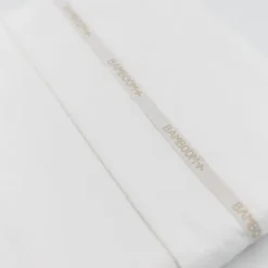 Bamboom Ledikantlaken Met Bies Wit