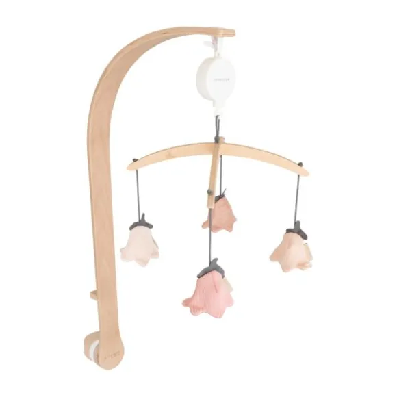 Bamboom Muziekmobiel - Hout - Tulips