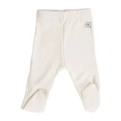 Bamboom Prematuur Broekje Met Voetjes Crème 0 Mnd