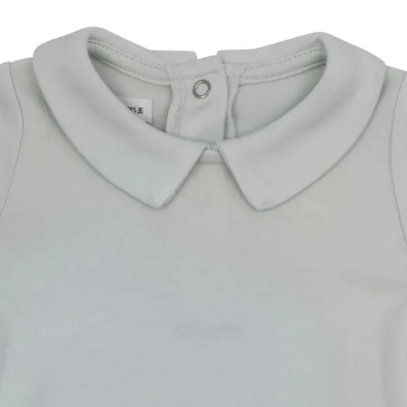 Bamboom Rompertje Lange Mouw - 3 Mnd - Light Blue