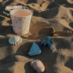 Bamboom Strandset – Emmer, Schep & 4 Vormpjes