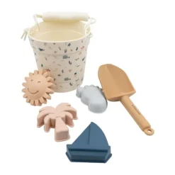 Bamboom Strandset – Emmer, Schep & 4 Vormpjes