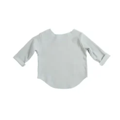 Bamboom T-shirt Lange Mouw Crème 1 Mnd