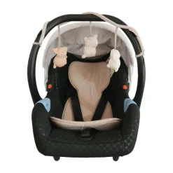 Bamboom Wagenspanner Animal Friends - Sand