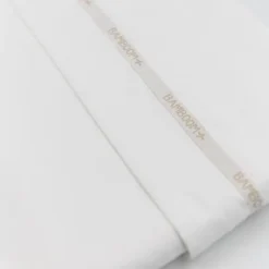 Bamboom Wieglaken Met Bies Wit