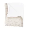Bamboom Wrinkled Ledikantdeken - Birch Sand