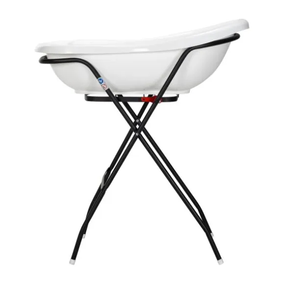 Basicline Basic Bad Zwart Klein + Badstandaard