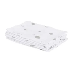 Basicline Bubble Hydrofiel Luiers Grey 6 Stuks