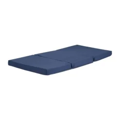 Basicline Matras Campingbed Blauw