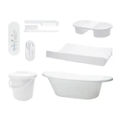 Bébé-Basics Badset 8-delig Wit