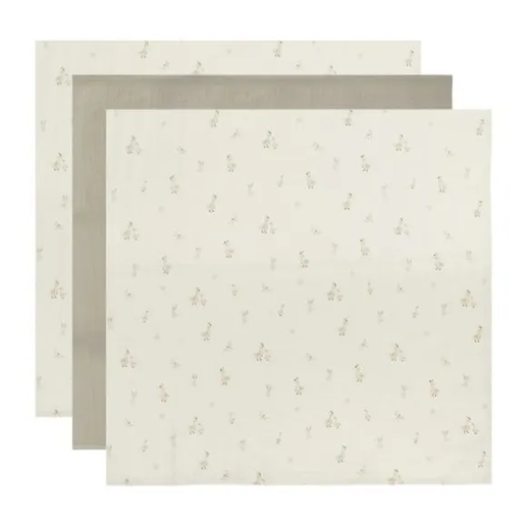 Bébé-Jou Dear Goose Hydrofiele Doeken - 70x70 cm - 3 Stuks