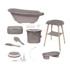 Bébé-Jou Sense Badset Edition - 8-delig - Mocha Mousse