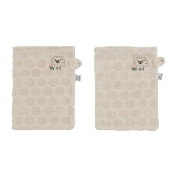 Bebe jou Tiny Sheep Washand - 2 stuks