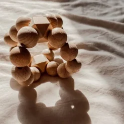 BEZISA Wooden Basics Crossball Natural