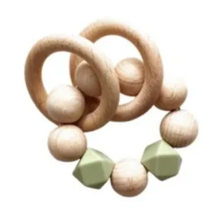 BEZISA Wooden Basics Rammelaar Pistache