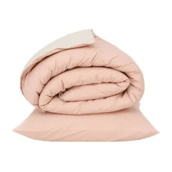 Bibelotte Dekbedovertrek - Zeegroen - 140x220 cm