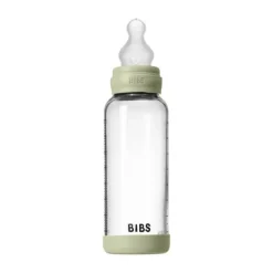 BIBS Fles - Medium Flow - 240 ml - Silicone/Glas - Ivory