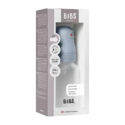 Bibs Fles - Slow Flow - 150 ml - Silicone - Blush