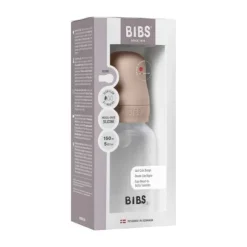 Bibs Fles - Slow Flow - 150 ml - Silicone - Blush