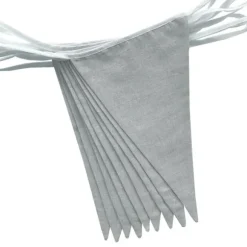 Bink Bedding Bo Vlaggenlijn Grijs L