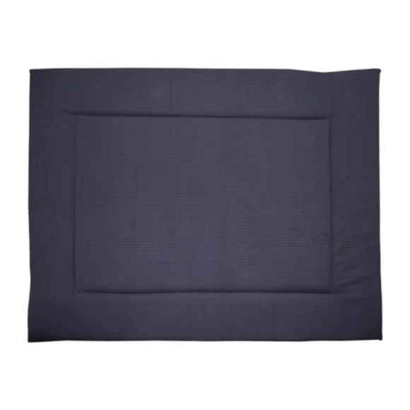 Bink Bedding Pique Boxkleed Marine 80 x 100 cm