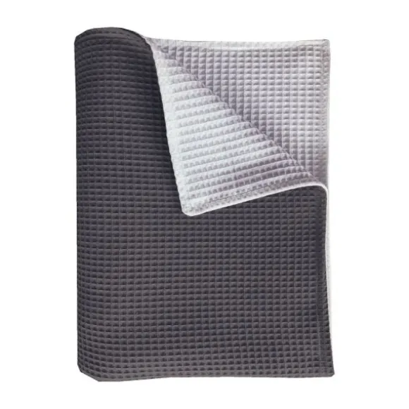 Bink Bedding Pique Ledikantdeken Dusty / Wit 100 x 150 cm