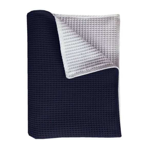 Bink Bedding Pique Ledikantdeken Dusty / Wit 100 x 150 cm