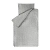 Bink Bedding Stars Dekbedovertrek Grijs 120 x 150 cm