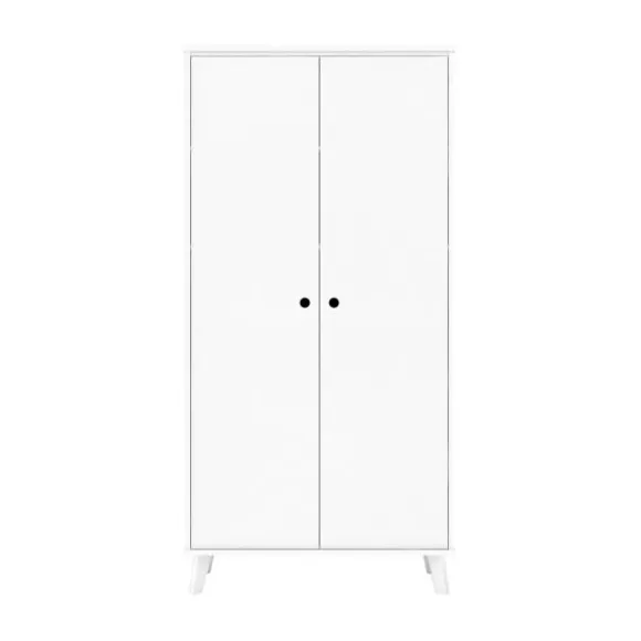 BLN Kids Sacha Kledingkast White 2-Deurs