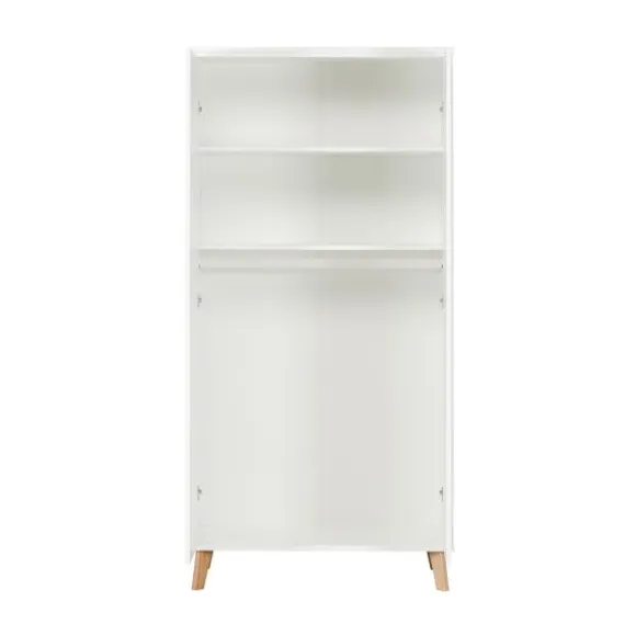 BLN Kids Sacha Kledingkast White / Natural 2-Deurs