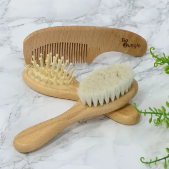 Bo Jungle Baby Care Borstelset – Naturel