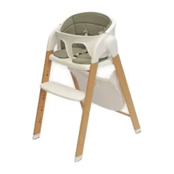 Bo Jungle Grow With Me High Chair - Pure White