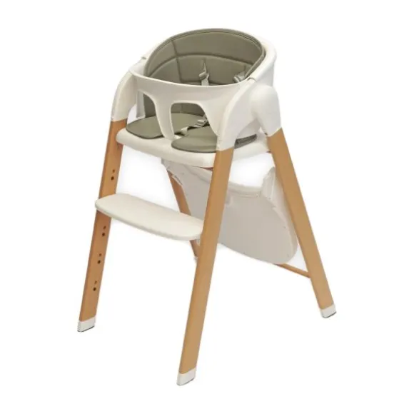 Bo Jungle Grow With Me High Chair - Pure White