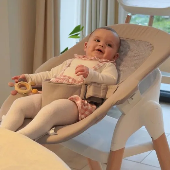 Bo Jungle Grow With Me High Chair - Pure White