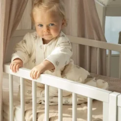 Bopita Baby Heya Ledikant - 60 x 120 cm - Walnut