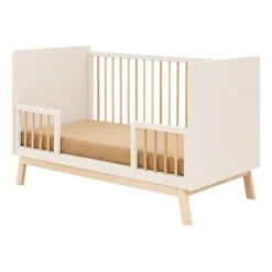 Bopita Babykamer Lines - Dune / Naturel | Ledikant 60 x 120 cm + Commode