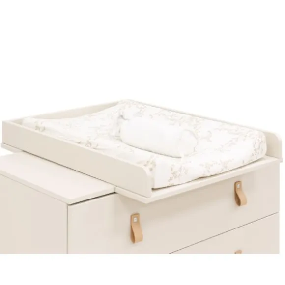 Bopita Babykamer Lines - Dune / Naturel | Ledikant 60 x 120 cm + Commode