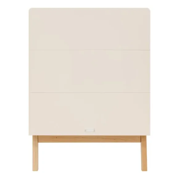 Bopita Babykamer Lines - Dune / Naturel | Ledikant 60 x 120 cm + Commode