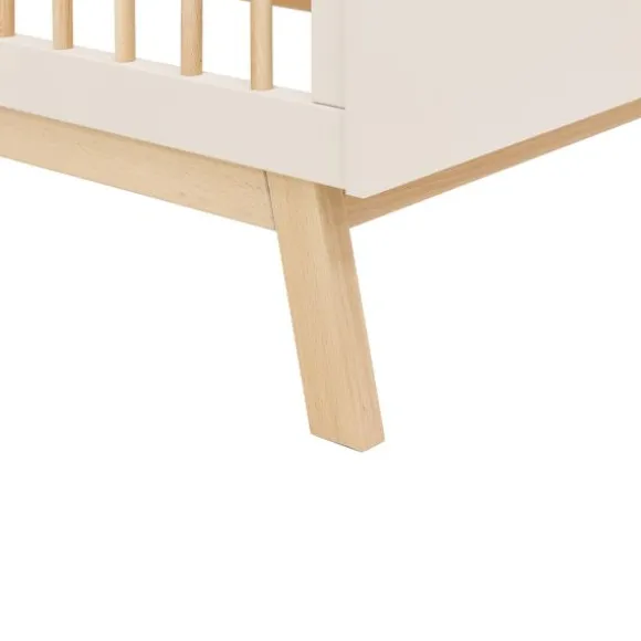 Bopita Babykamer Lines - Dune / Naturel | Ledikant 60 x 120 cm + Commode