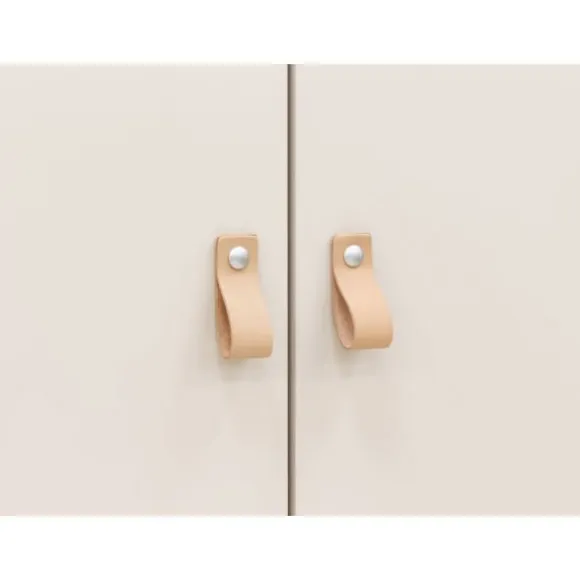 Bopita Babykamer Lines - Dune / Naturel | Ledikant 60 x 120 cm + Commode