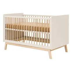 Bopita Babykamer Lines - Dune / Naturel | Ledikant 60 x 120 cm + Commode