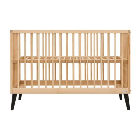 Bopita Fay Bed 60×120 - Naturel/Mat Zwart