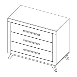 Bopita Fenna Babybed Wit / Naturel 60 x 120 cm