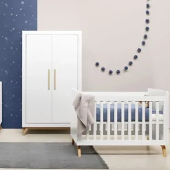 Bopita Fenna Babybed Wit / Naturel 60 x 120 cm