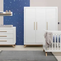 Bopita Fenna Babybed Wit / Naturel 60 x 120 cm